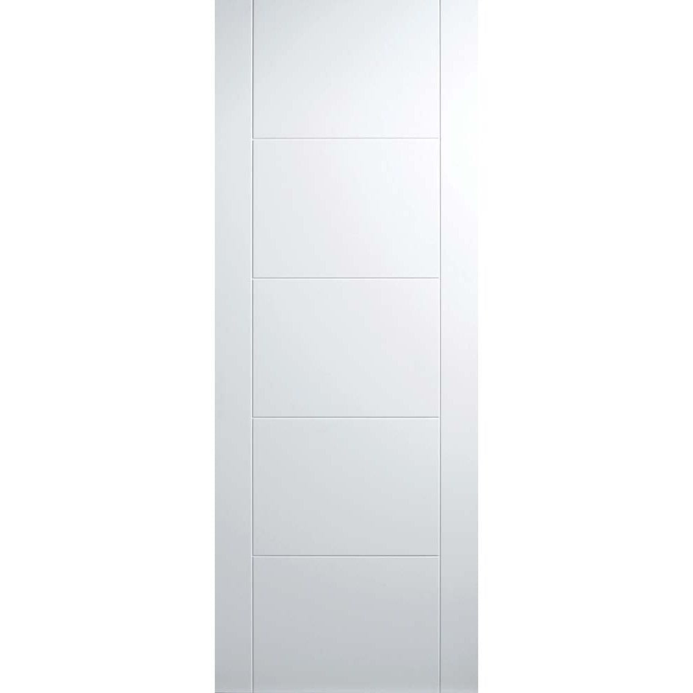 Internal White Primed Vancouver 5 Panel Door