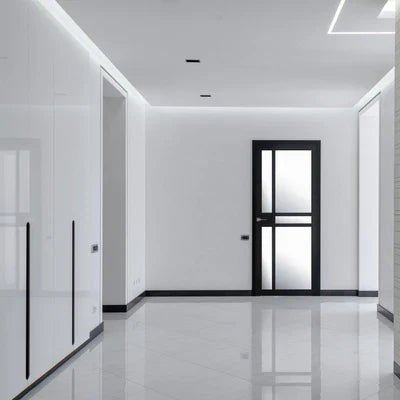 Internal Black Pre-Finished Greenwich Glazed Door