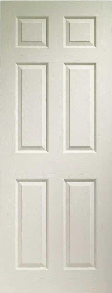 XL Joinery Internal Prefinished White Moulded Colonist Door