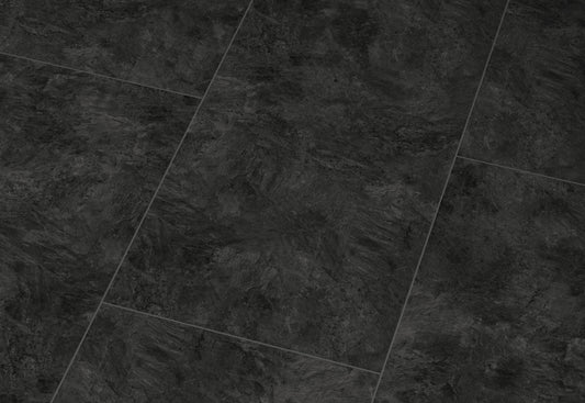 Falquon Stone Pindos Dark Stone Tile High Gloss 8mm Laminate Flooring