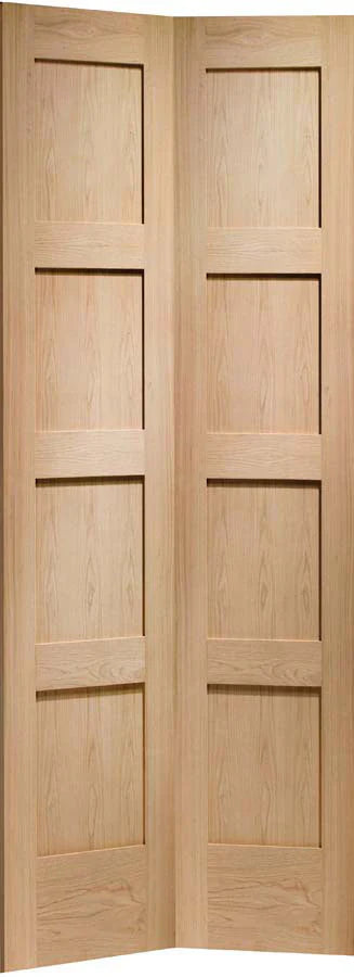 XL Joinery Oak Shaker Bi-Fold