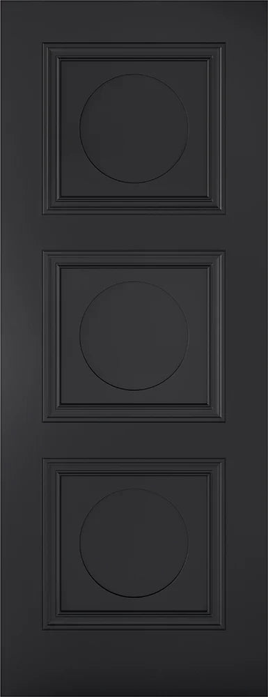 Internal LPD Black Primed Antwerp Door