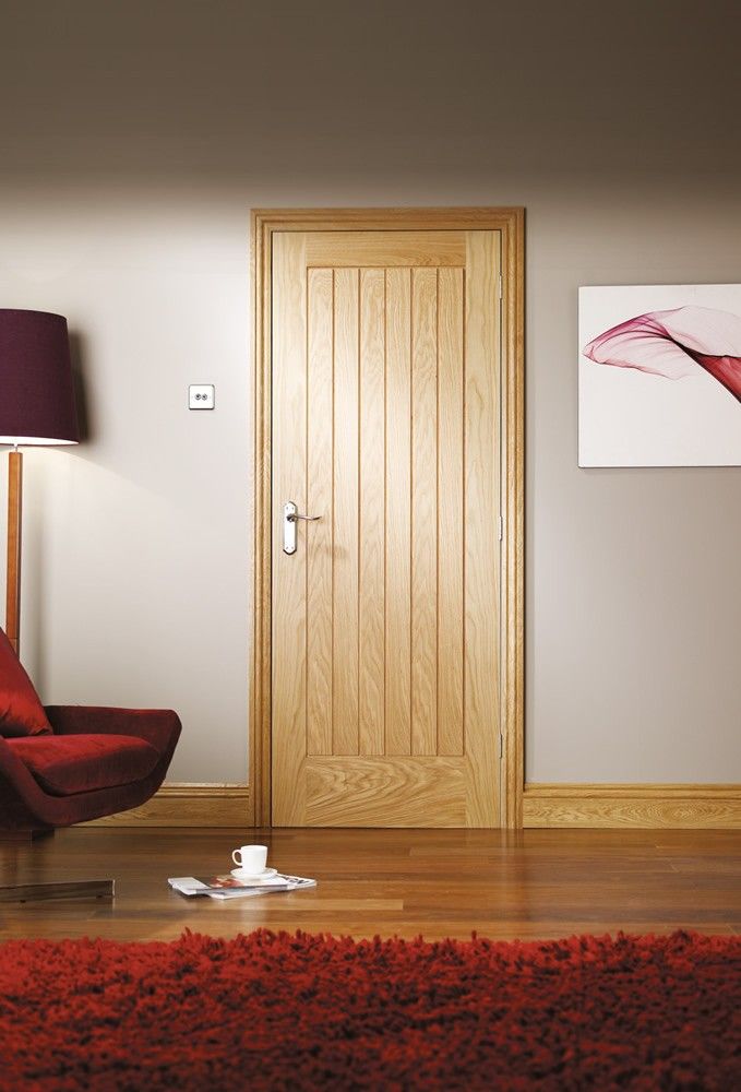 XL Joinery Internal Oak Door Suffolk Essential Fire Door FD30