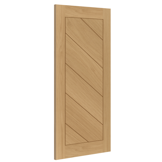 Deanta Internal Oak Torino Fire Rated Door Fully Finished FD30