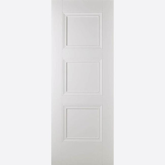 Internal White Amsterdam Fire Door FD30