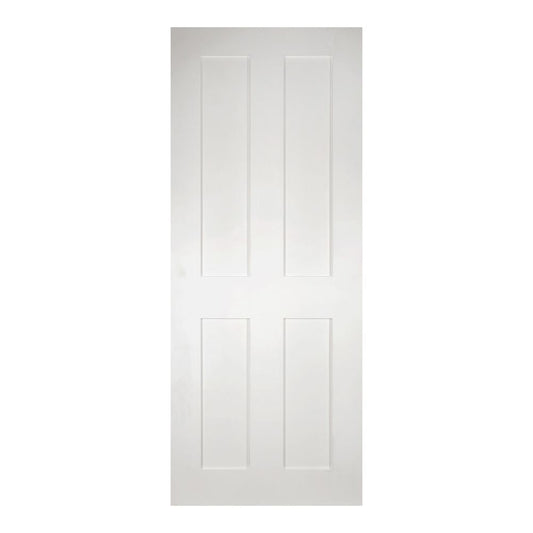 Deanta Internal White Primed Eton Door 4 Panel