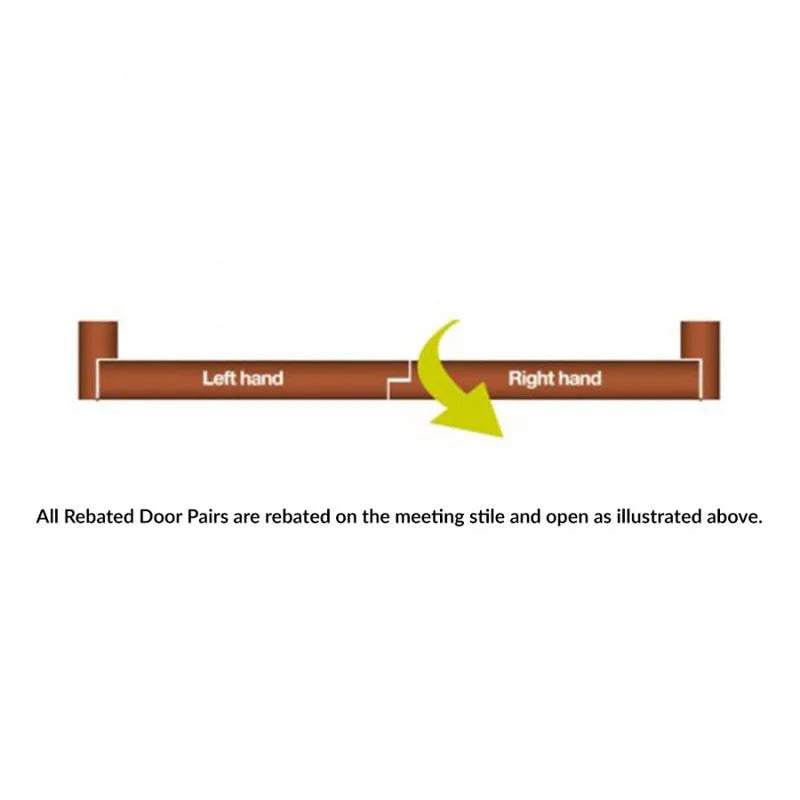 XL Joinery Internal Oak Pattern 10 Glazed Pair Of Doors With Clear Glass